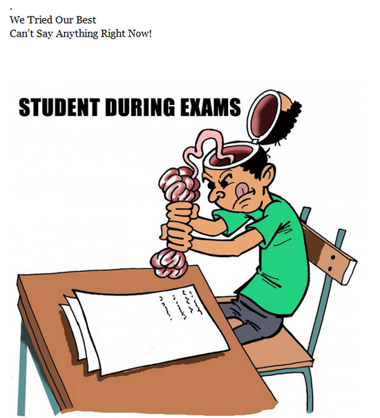 funny cartoon on difference between after operation andstudent after examination  Both tell the Same Answer and many more cartoon an various subjects